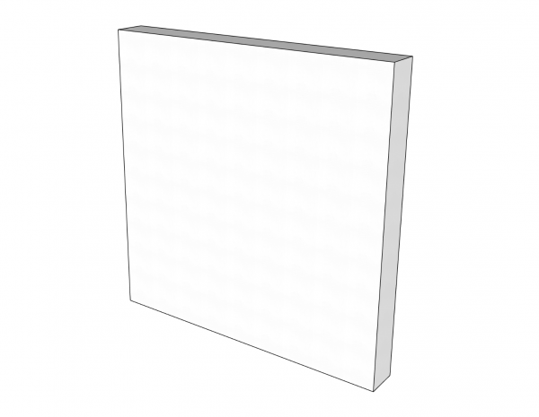 Kartonnen hoofdbord | voor kartonnen bedden - Cubiqz