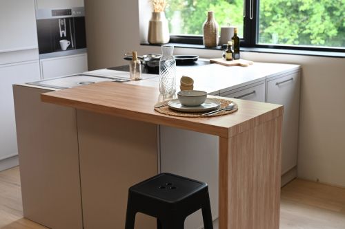 118 cm kartonnen bartafel – voor BASIC en Reversible kartonnen keukens
