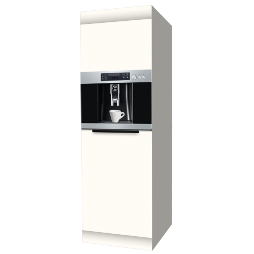 HOGE KAST 60 CM MET KOFFIEMACHINE | Kartonnen Keuken BASE