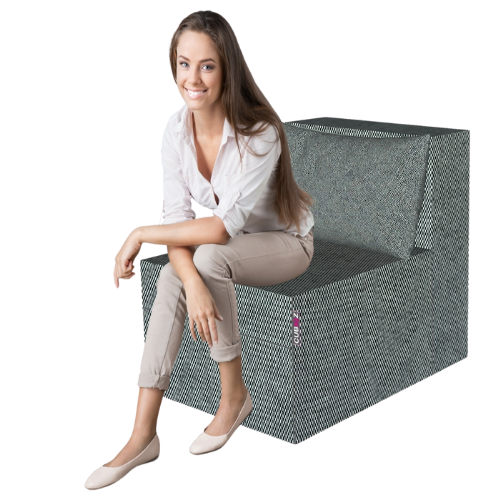 Seatable cardboard chair - Cubiqz
