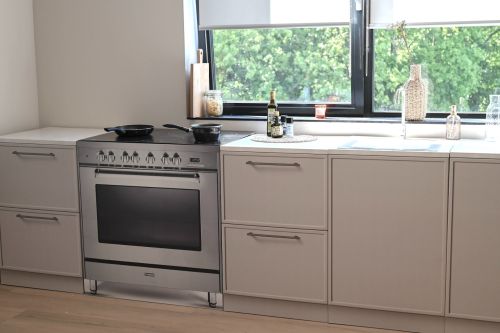 VRIJSTAAND FORNUIS 90 CM | Kartonnen 3D-module voor alle kartonnen keukens | Home Staging & Display