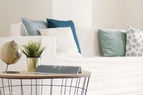 Stoffen hoes voor Cubiqz kartonnen 2-zits bank in de kleur OFF WHITE