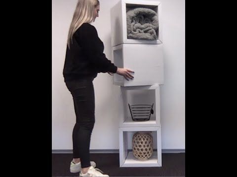 LUUCK 3-DELIG KUBUS | Meubels van Karton | Modulair | Verkoopstyling