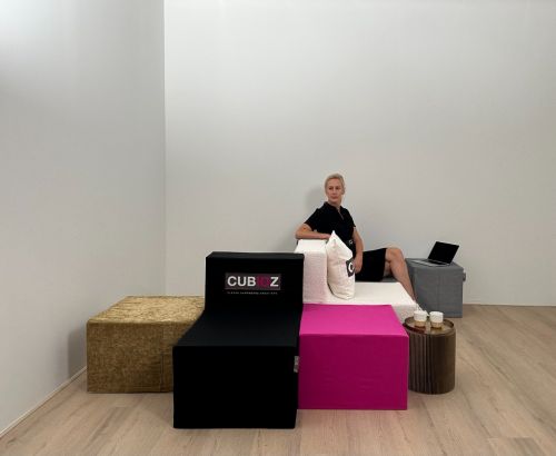 Zitbare kartonnen stoel: Maak een stoel, bank, modulaire bank of ziteiland - de mogelijkheden zijn eindeloos!