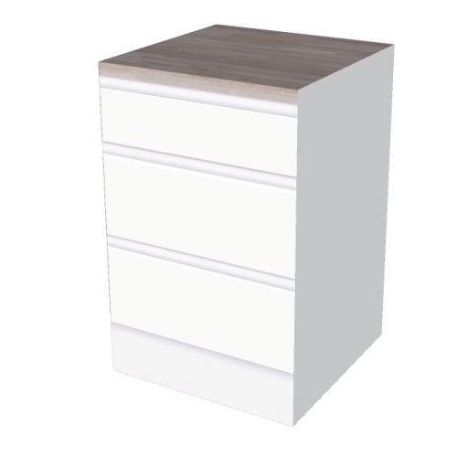 ONDERKAST 60 CM GREEPLOOS MET LADES