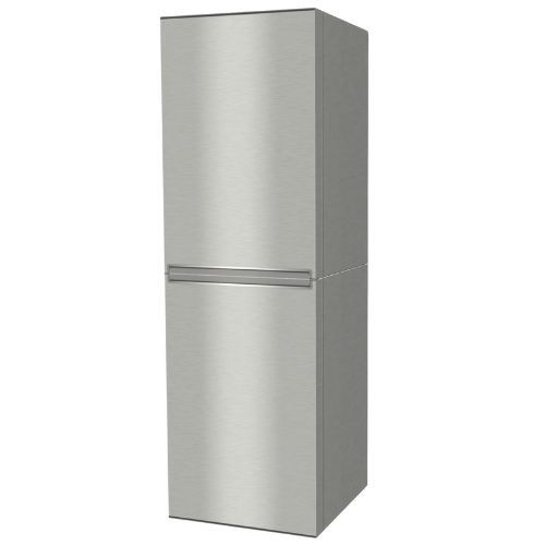 De 60 cm kartonnen koelkast past in de Cubiqz's Basic en Reversible kartonnen keukens. Voor ✔️Homestaging ✔️Verkoopstyling ✔️Vasgoedstyling en als ✔️decorstuk