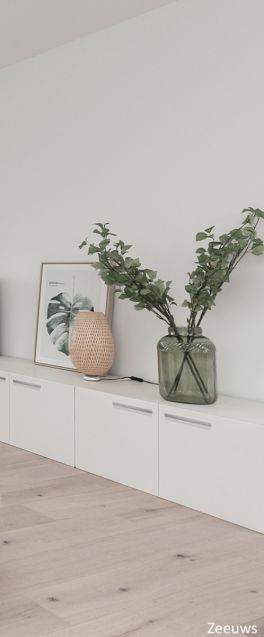 TV meubel WIT - kartonnen meubels voor Home Staging van Cubiqz