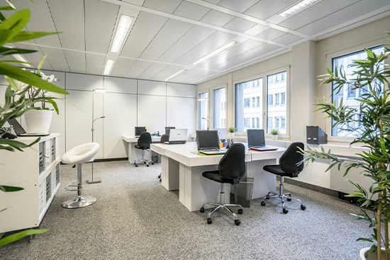 Home Staging Kyburz met cubiqz kartonnen kantoormeubelen Home Staging Kyburz met cubiqz kartonnen kantoormeubelen