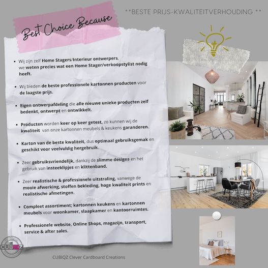 Woninginrichting kopen of huren voor verkoopstyling, vastgoedstyling, home staging