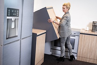 Kartonnen meubels innovatief, lichtgewicht en herbruikbaar - Cubiqz